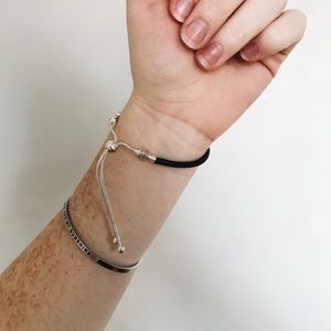 Pandora leather bracelet